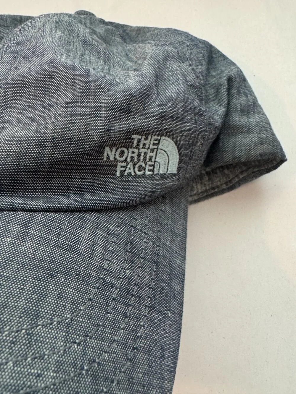 The North Face Hat Women's One Size Gray Blue Adjustable Strap